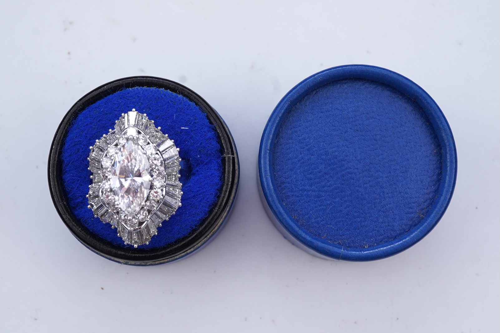 A diamond ring, 1960s